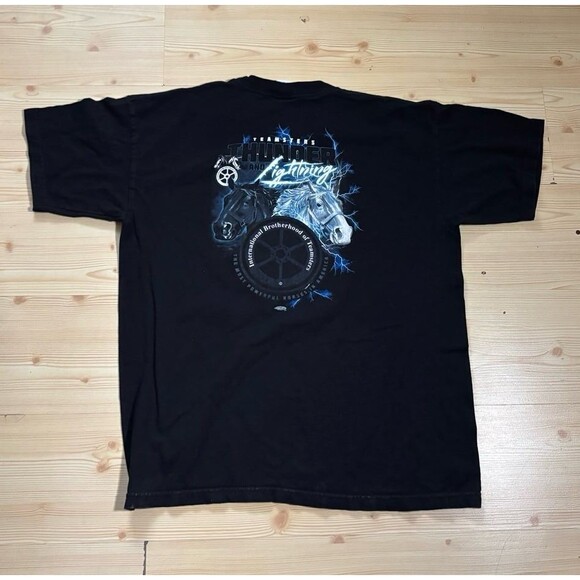 International Brotherhood of Teamsters Thunder And Lightning Shirt Xl Union - Picture 1 of 6